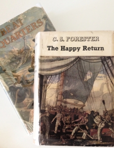 [ILLUSTRATION 7: First Editions Happy Return (UK) and Beat to Quarters (US)]